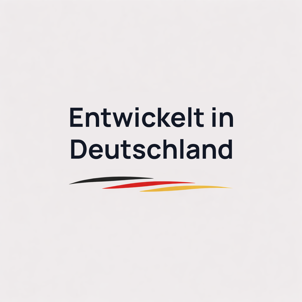 Entwickelt in Deutschland