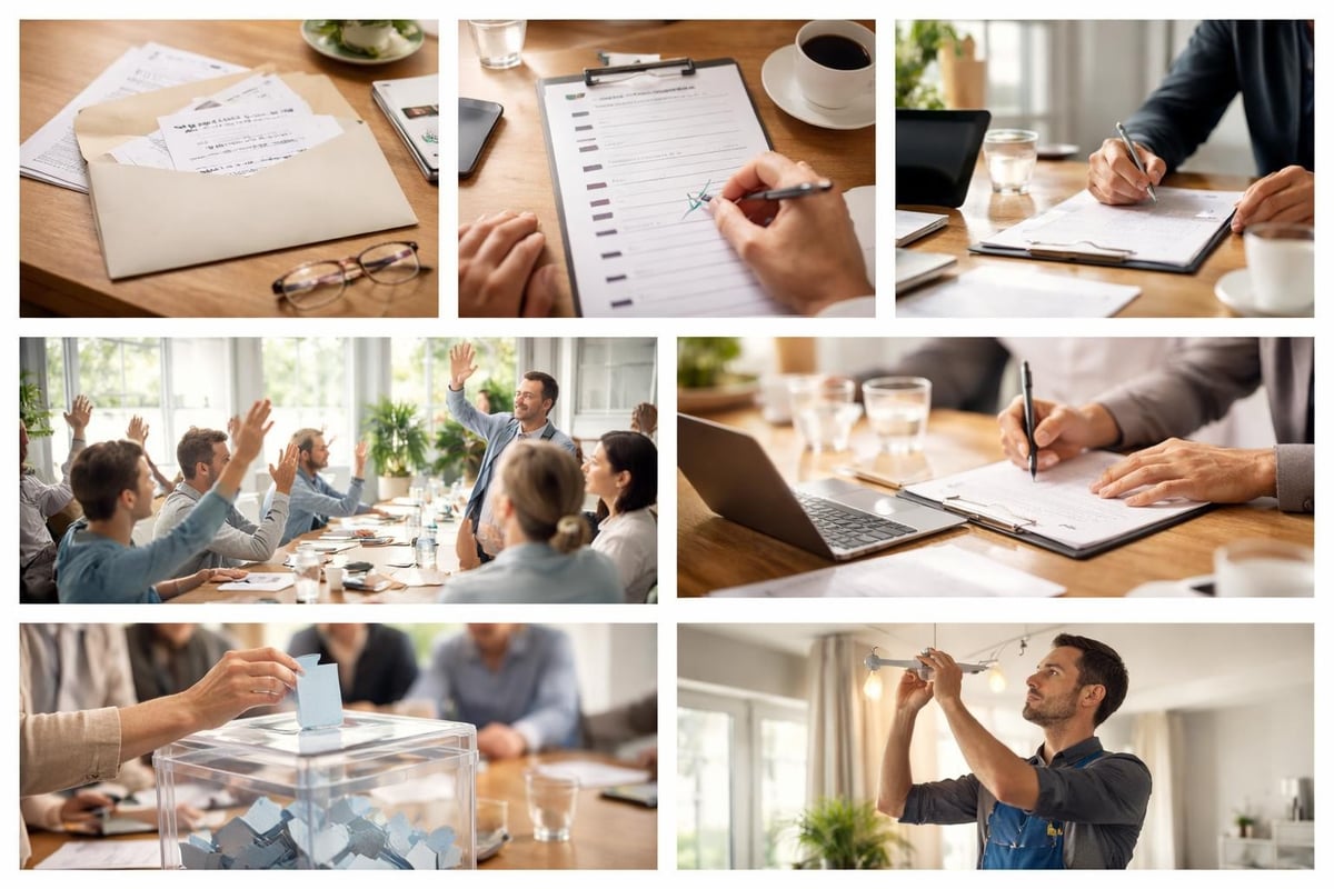 Eigentümerversammlung Organisation