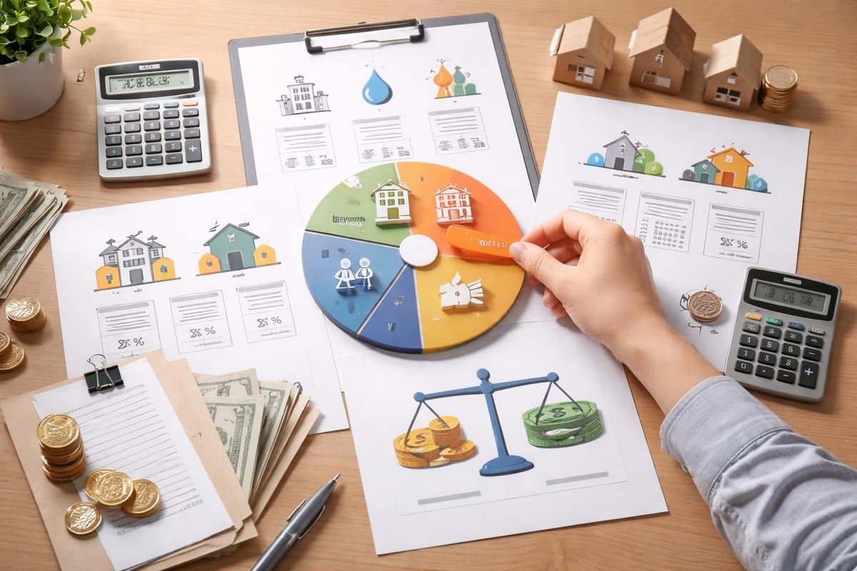 Berechnungsschritte Nebenkostenabrechnung