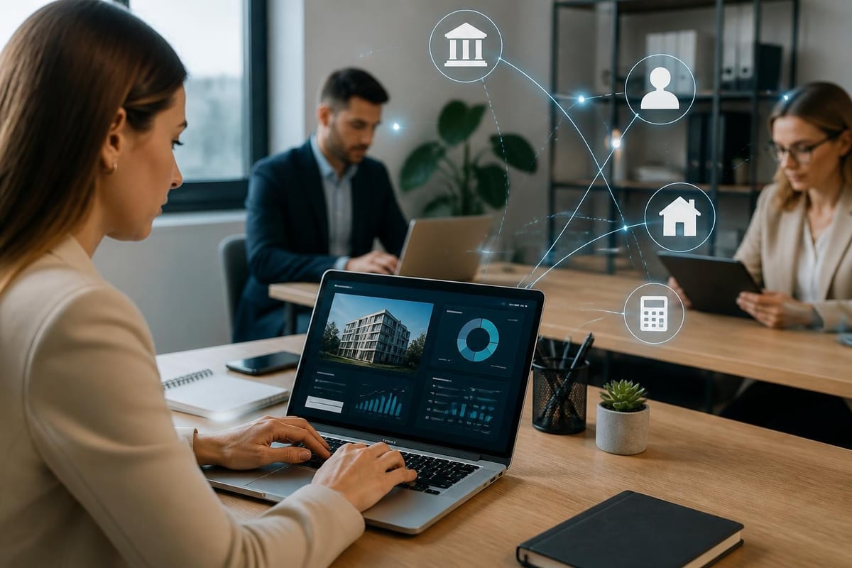 Digitale Immobilienbuchhaltung Workflow