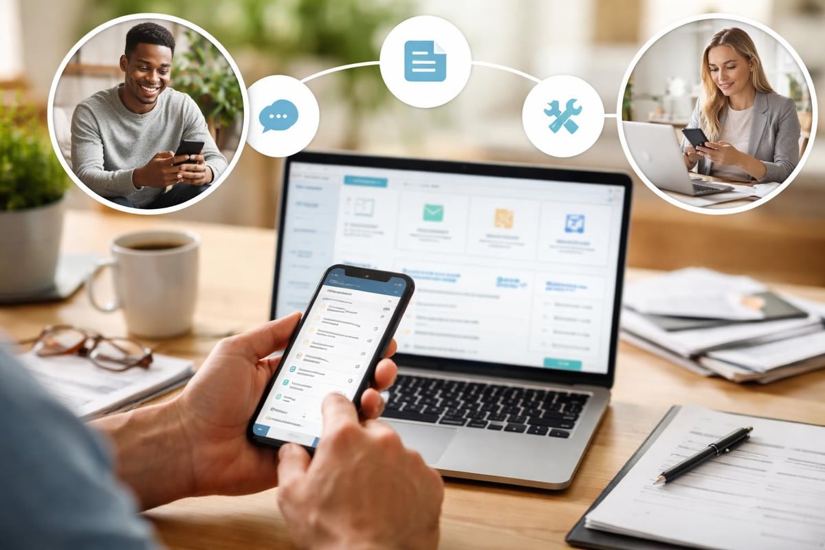 Kommunikationskanäle Vermieter