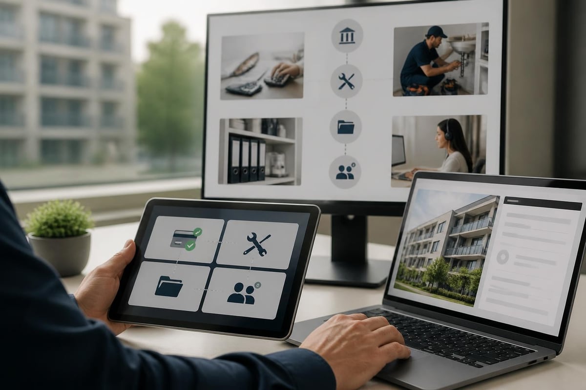 Digitale Verwaltungssoftware-Integration