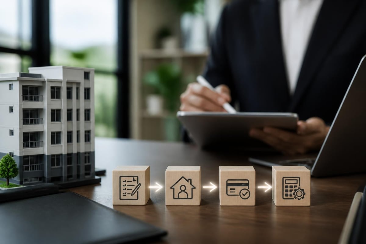 Digitale Immobilienverwaltung Workflow