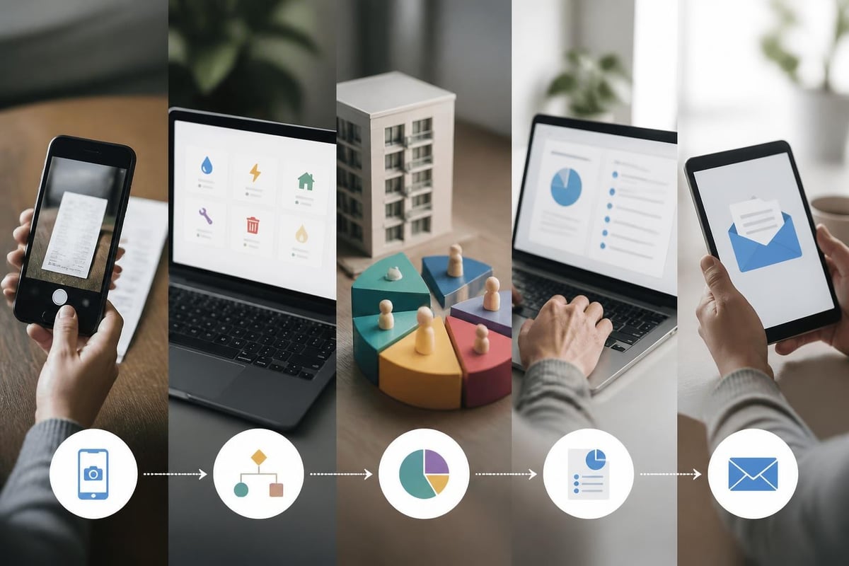 Digitaler Workflow Nebenkostenabrechnung