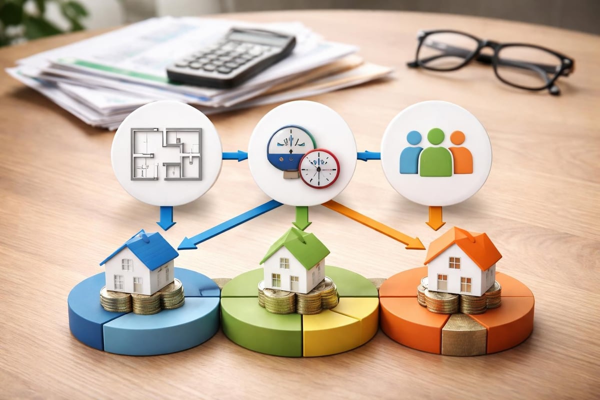 Verteilung von Heizkosten und Nebenkosten