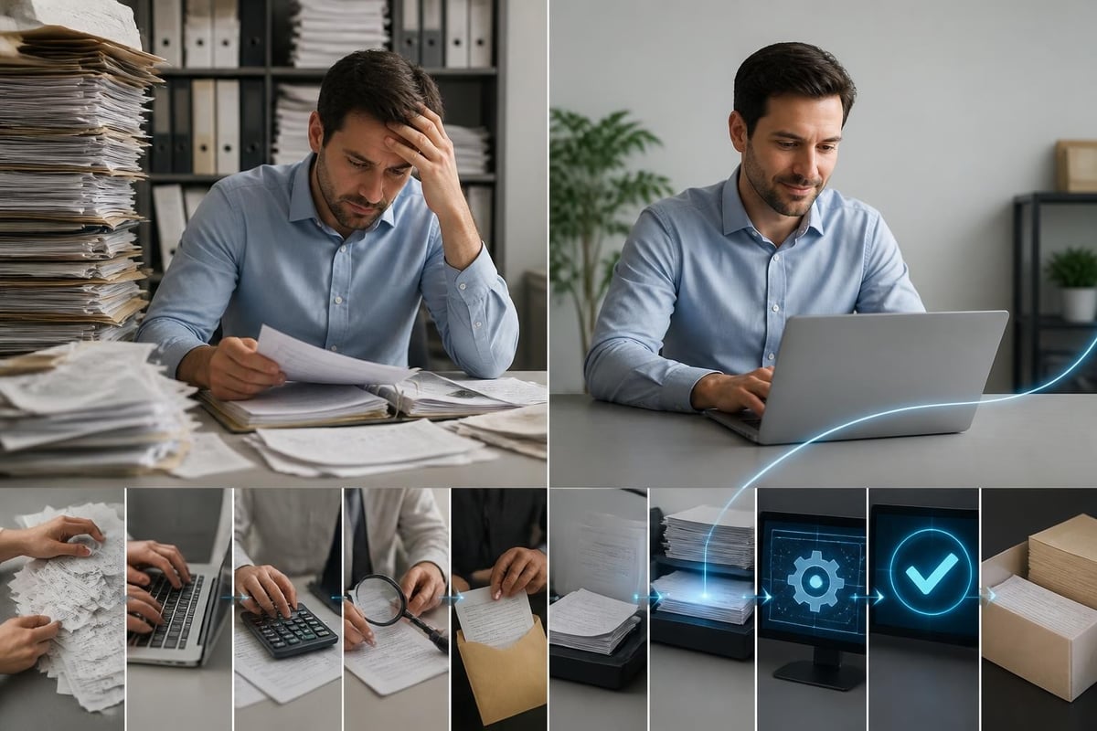 Zeitersparnis durch Software