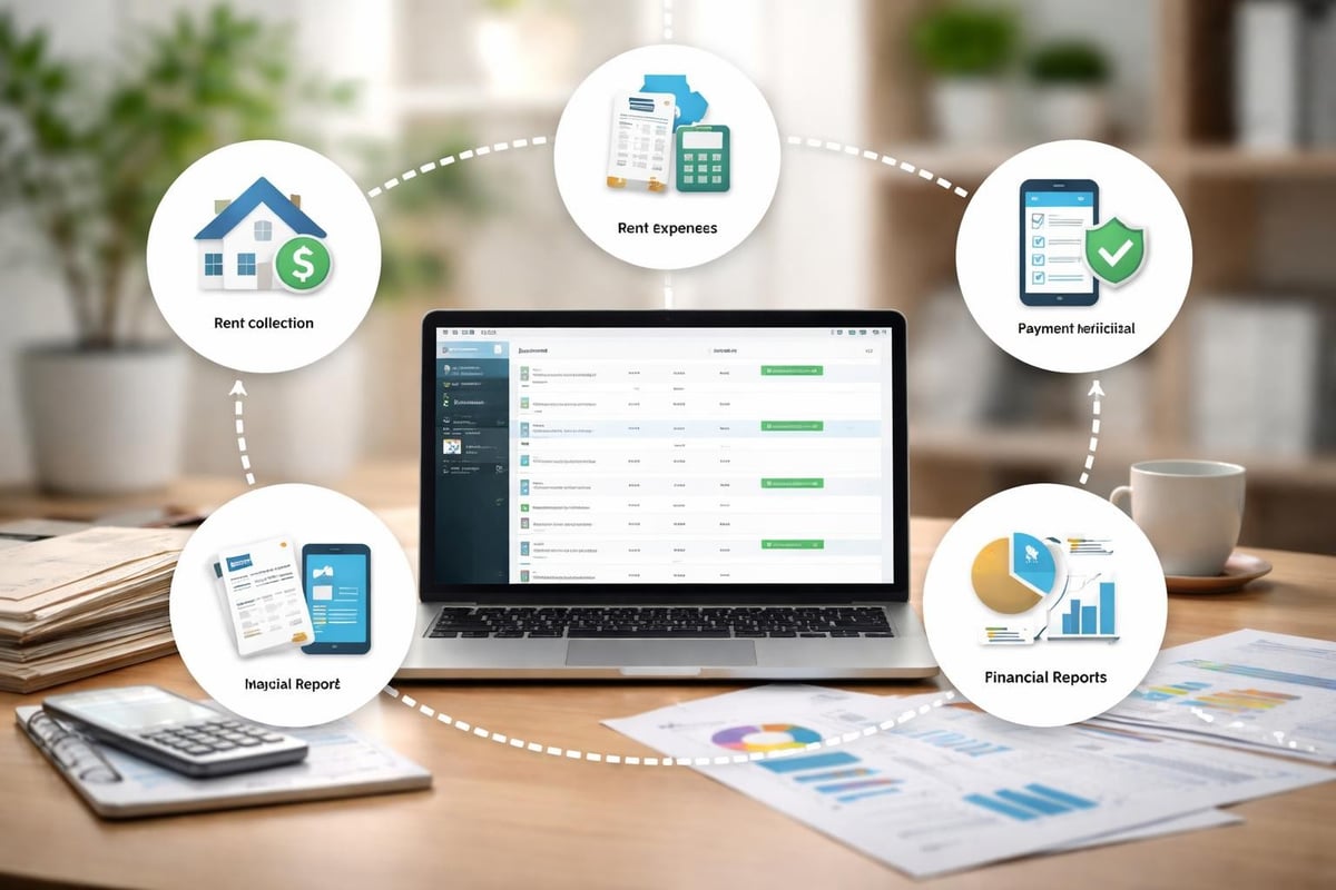 Buchhaltungsprozess in Immobilienverwaltungssoftware